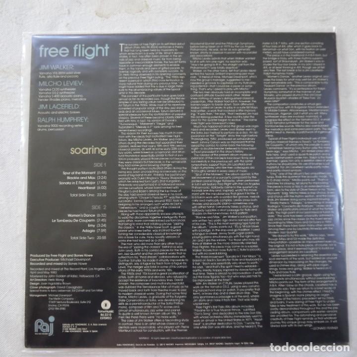 Discos de vinilo: FREE FLIGHT - SOARING - LP 1985 - Foto 3