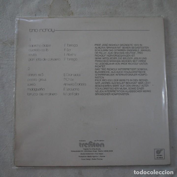 Discos de vinilo: TRIO RICHOLY - PRIMERO - LP GERMANY - Foto 3