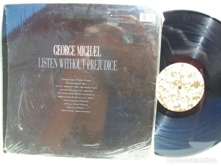 Discos de vinilo: GEORGE MICHAEL LISTEN WITHOUT PREJUDICE VINYL LP - Foto 3