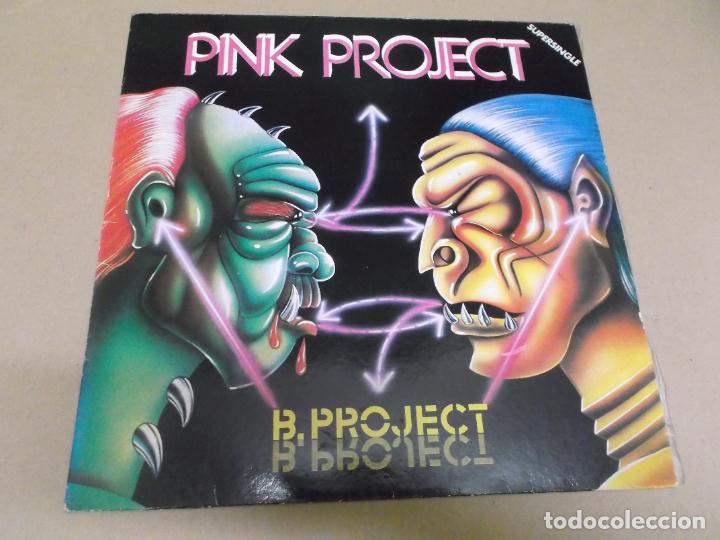 Discos de vinilo: PINK PROJECT (MAXI) B-PROJECT (2 TRACKS) A&Ntilde;O 1983 - Foto 1