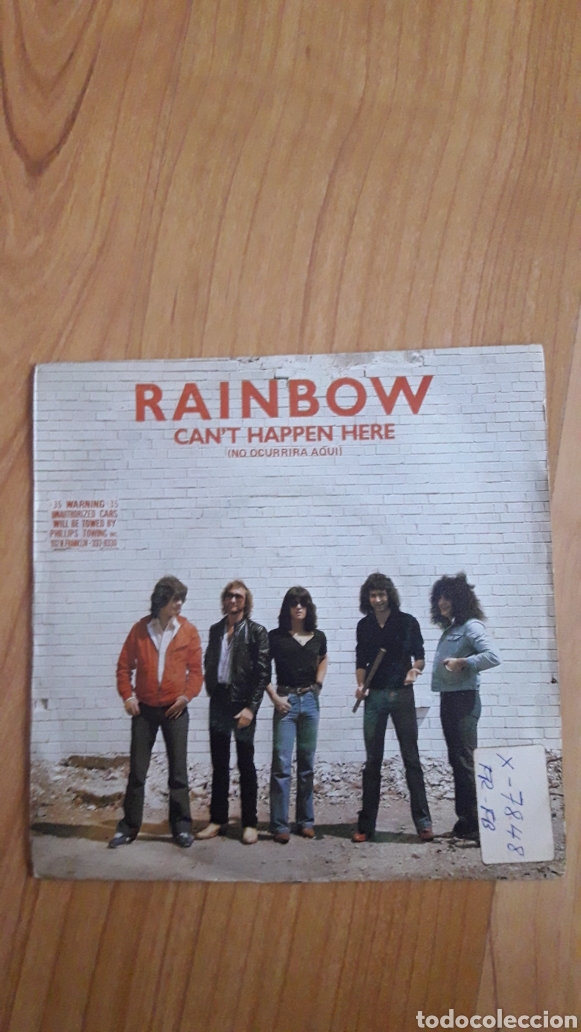 Discos de vinilo: RAINBOW. CANT HAPPEN HERE - Foto 1