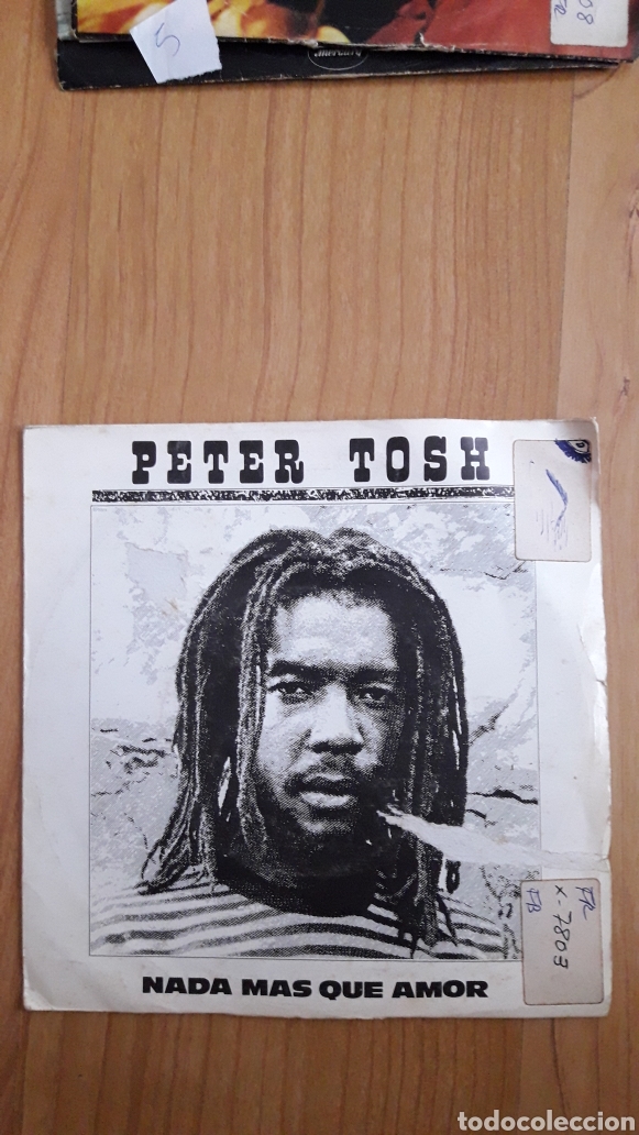 Discos de vinilo: PETER TOSH. NADA M&Aacute;S QUE AMOR - Foto 1