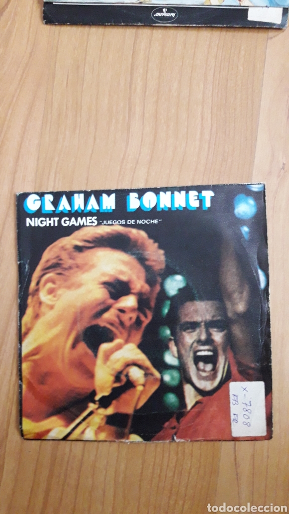 Discos de vinilo: GRAHAM BONNET. NIGHT GAMES - Foto 1