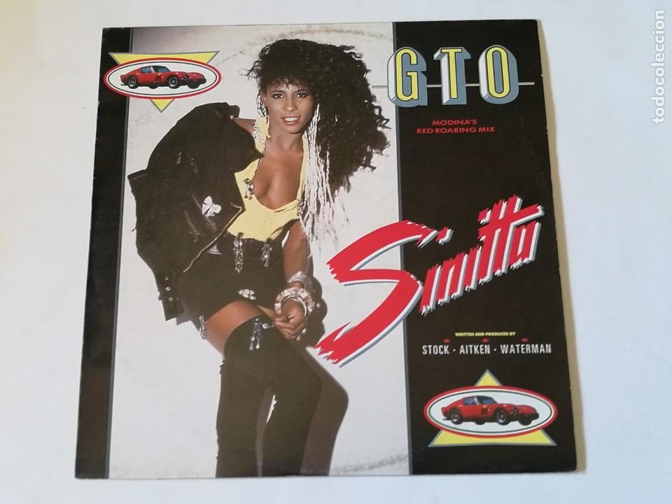 Discos de vinilo: Sinitta - GTO (Modinas Red Roaring Mix) - 1987 - Foto 1