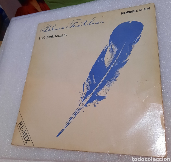 Discos de vinilo: Blue feather - lets funk tonight - Foto 1