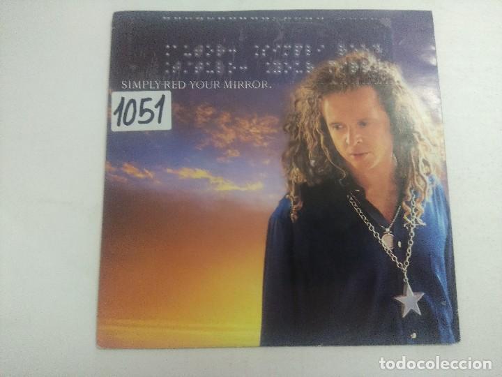 Discos de vinilo: SINGLE/SIMPLY RED/YOUR MIRROW. - Foto 1