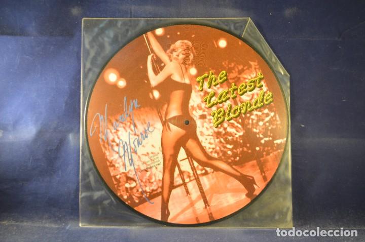 Discos de vinilo: MARILYN MONROE - LA &Uacute;LTIMA RUBIA - LP - Foto 1
