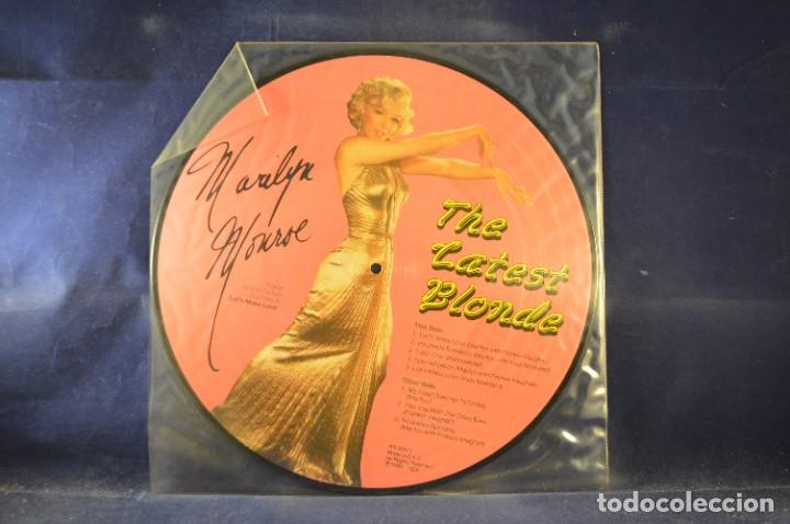 Discos de vinilo: MARILYN MONROE - LA &Uacute;LTIMA RUBIA - LP - Foto 2