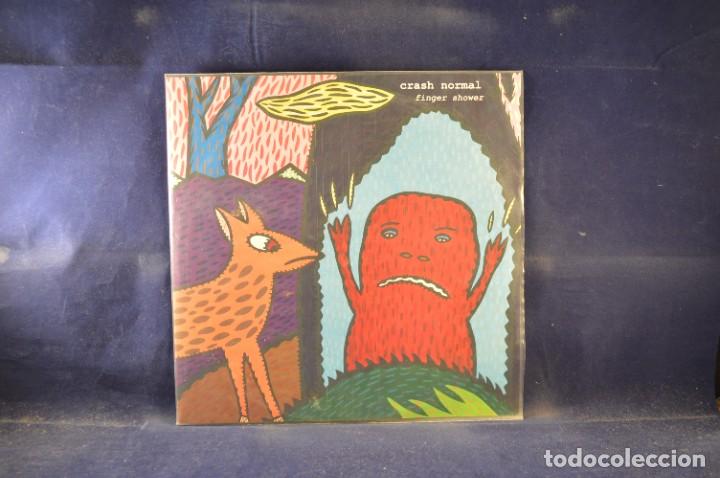 Discos de vinilo: CRASH NORMAL - FINGER SHOWER - VINILO 10&rdquo; - Foto 1