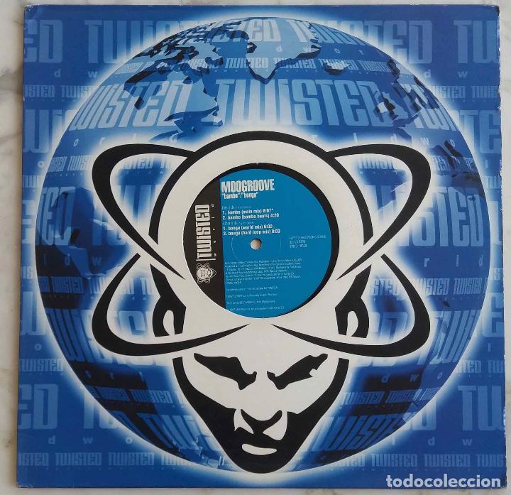 Discos de vinilo: MOOGROOVE, BAMBO / BONGA. MAXI SINGLE 4 TEMAS, COMO NUEVO - Foto 1