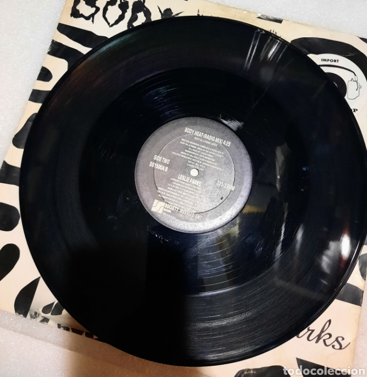 Discos de vinilo: Leslie Parks - Body heat - Foto 3