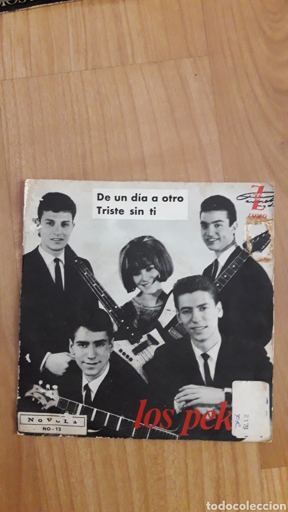 Discos de vinilo: LOS PEKES. DE UN D&Iacute;A A OTRO - Foto 1