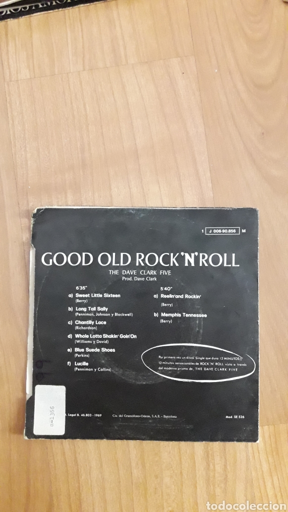 Discos de vinilo: THE DAVE CLARK FIVE. GOOD OLD ROCK N ROLL - Foto 2