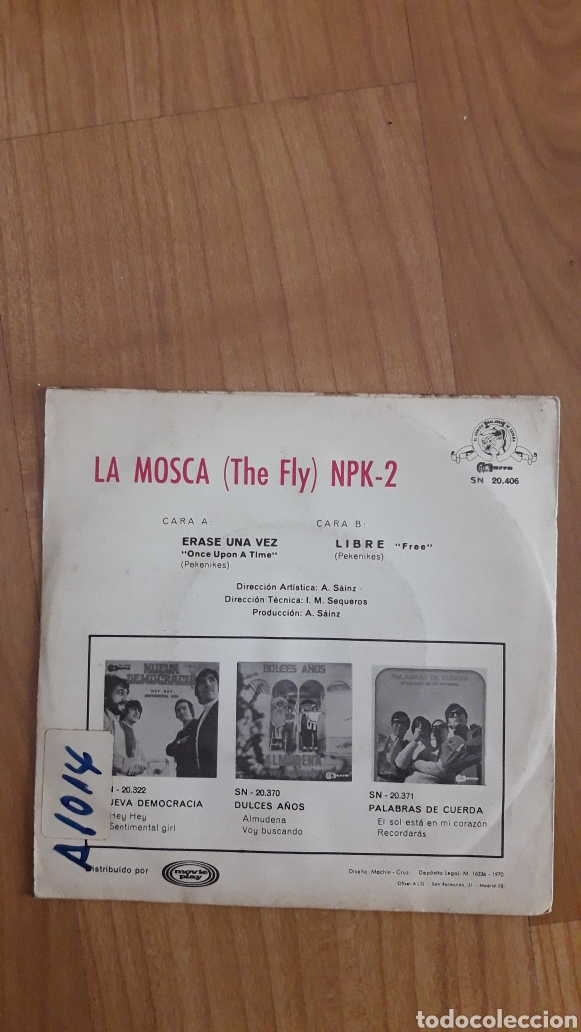 Discos de vinilo: LA MOSCA. THE FLY. NPK 2 - Foto 2