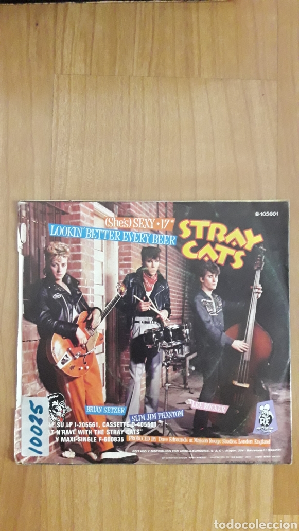 Discos de vinilo: STRAY CATS. SEXY +17 - Foto 2