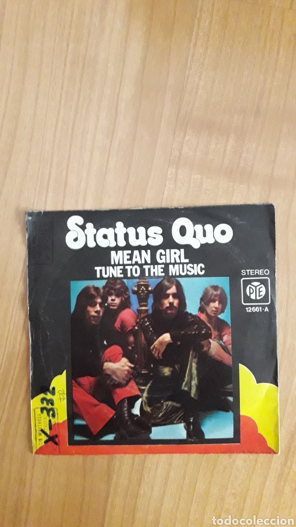 Discos de vinilo: STATUS QUO. MEAN GIRL - Foto 2