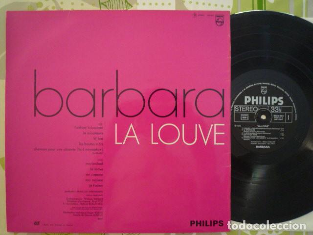 Discos de vinilo: Barbara - La Louve (Philips, FR, re &iquest;70s?) - Foto 2