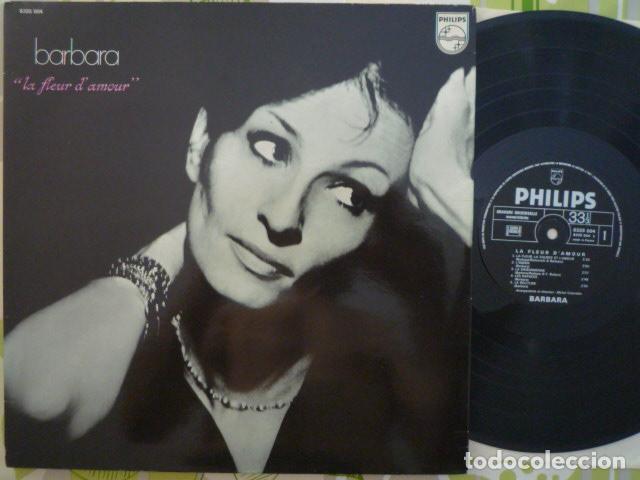 Discos de vinilo: Barbara - La Fleur DAmour (Philips, FR, &iquest;70s?) - Foto 1