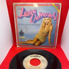 Discos de vinilo: LAURA VALENZUELA LA TRUCHA/EL BAILONGO 7'' SINGLE 1969 ACCION