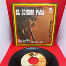 Discos de vinilo: FACIO SANTILLAN / EL CONDOR PASA / PAJARO CAMPANA / RIVIERA SN-20.361 / 1970.. Lote 274831293