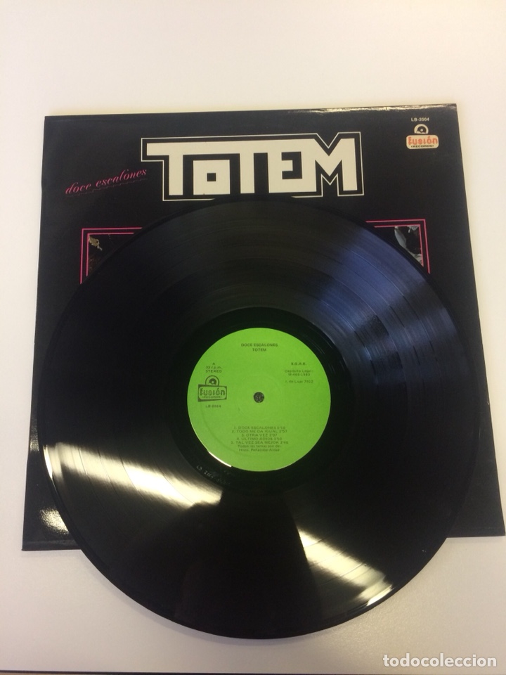 Discos de vinilo: TOTEM. Doce Escalones. - Foto 4