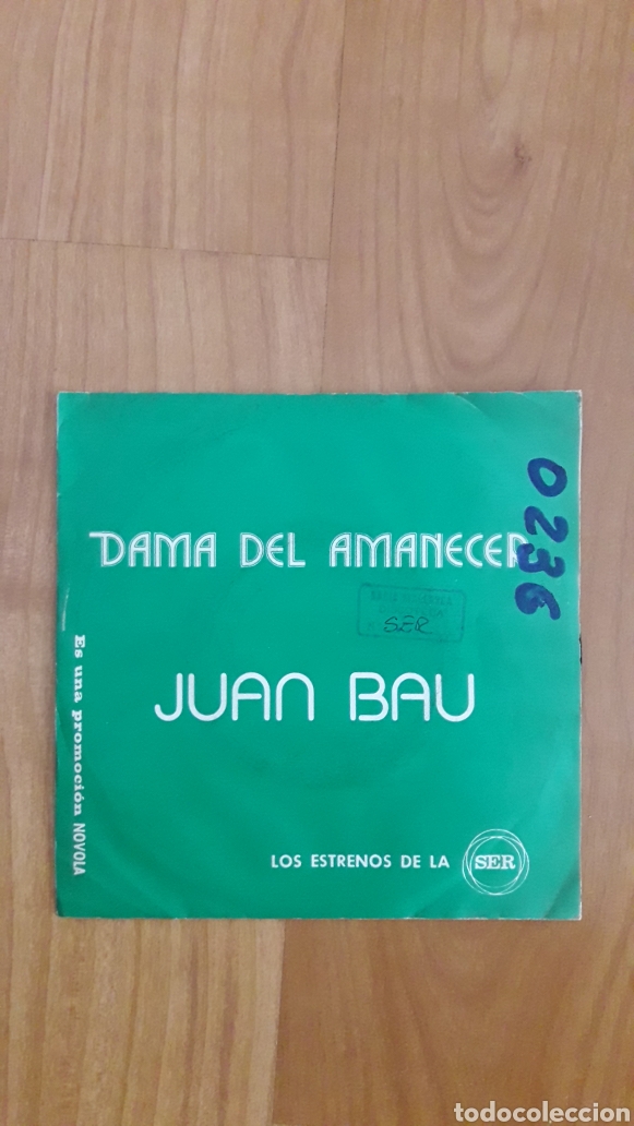 Discos de vinilo: JUAN BAU. DAMA DEL AMANECER - Foto 1