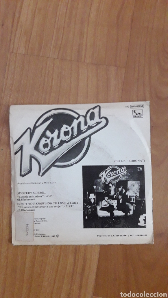 Discos de vinilo: KORONA. ESCUELA MISTERIOSA - Foto 2