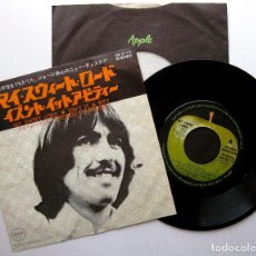 Discos de vinilo: GEORGE HARRISON - MY SWEET LORD - SINGLE APPLE RECORDS 1970 JAPAN FIRST EDITION JAPON BPY. Lote 274869648