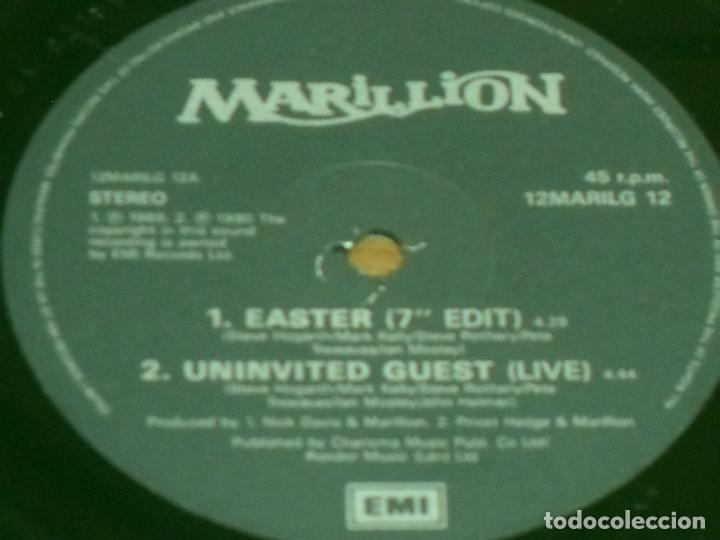 Discos de vinilo: MARILLION MAXI SINGLE Easter Made in England. UK - Foto 8