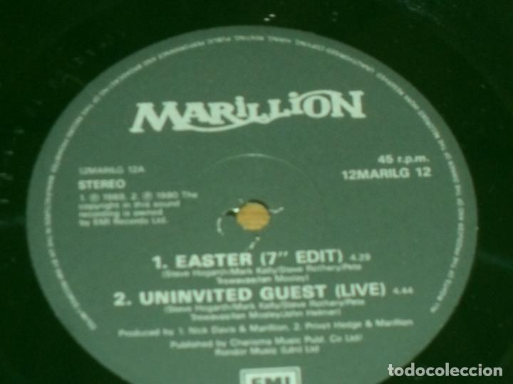 Discos de vinilo: MARILLION MAXI SINGLE Easter Made in England. UK - Foto 9