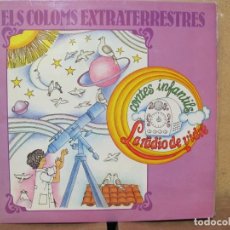 Discos de vinilo: LA RÀDIO DE VIDRE (CONTES INFANTILS) - ELS COLOMS EXTRATERRESTRES - APOLO RECORDS RV Nº 2 LP - 1981. Lote 274932638