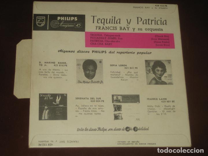 Discos de vinilo: FRANCIS BAY - ED. ESPA&Ntilde;OLA 1958 - Foto 2