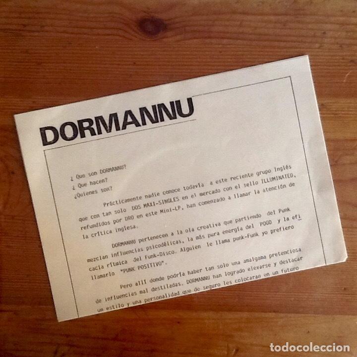 Discos de vinilo: DORMANNU : DEGENERATE [ILLUMINATED - ESP 1984] 7&rdquo; - Foto 3