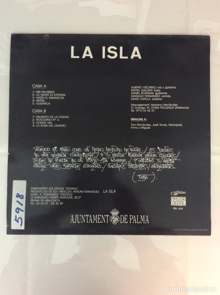Discos de vinilo: La isla. Del poder de la luna ni se sabe... - Foto 2