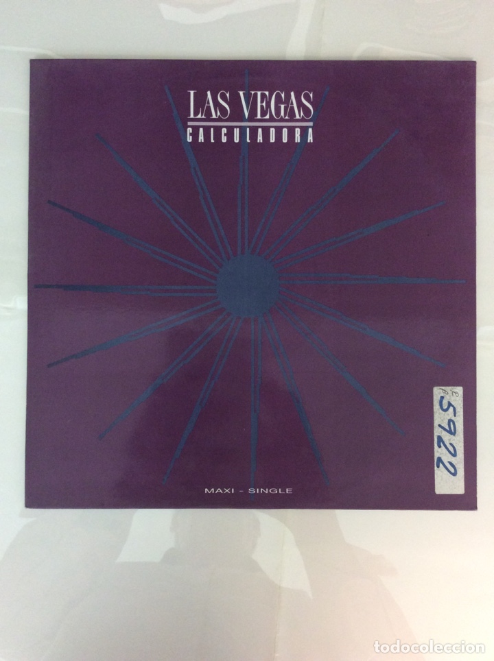 Discos de vinilo: Las Vegas. Calculadora - Foto 1