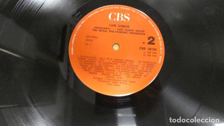 Discos de vinilo: LP VINILO MEXICANO LUIS COBOS . - Foto 5