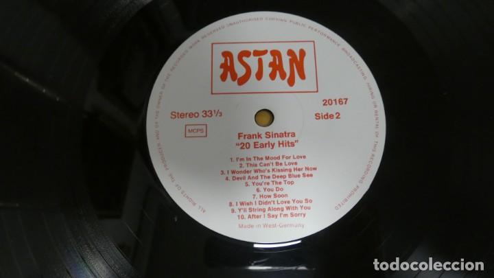 Discos de vinilo: LP VINILO FRANK SINATRA . 20EARLY HITS - Foto 2