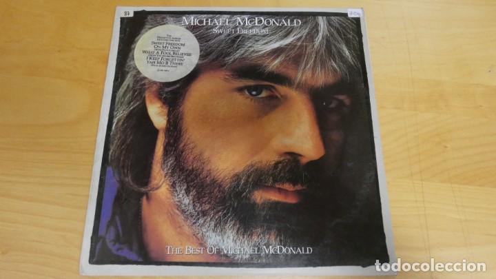 Discos de vinilo: LP VINILO MICHAEL MC DONALD . SWEET FREEDOM . - Foto 1