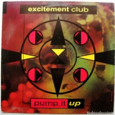 Discos de vinilo: EXCITEMENT CLUB FEAT. LIL DEE - PUMP IT UP - MAXI BELLAPHON 1992 GERMANY BPY. Lote 275074513