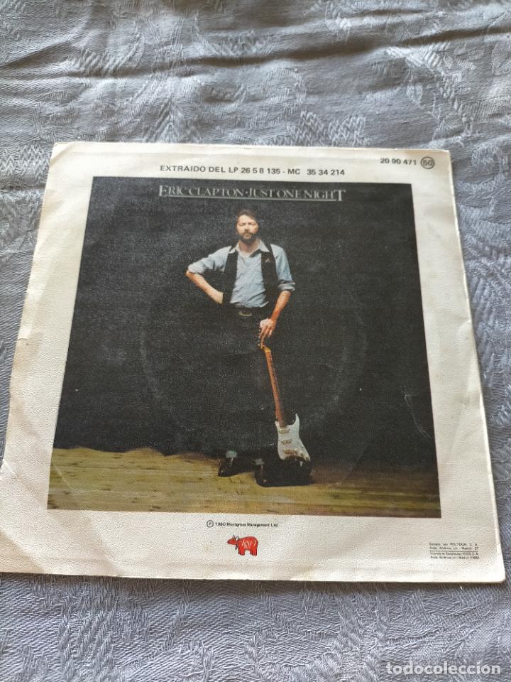 Discos de vinilo: Disco vinilo single ERIC CLAPTON - Tulsa Time &middot; COCAINE - Foto 2
