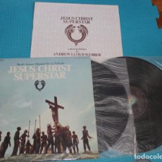 Discos de vinilo: LP, JESUS CHRIST SUPERSTAR, 2 LPS, CON LETRAS, BANDA SONORA ORIGINAL DE LA PELICULA. Lote 275154513