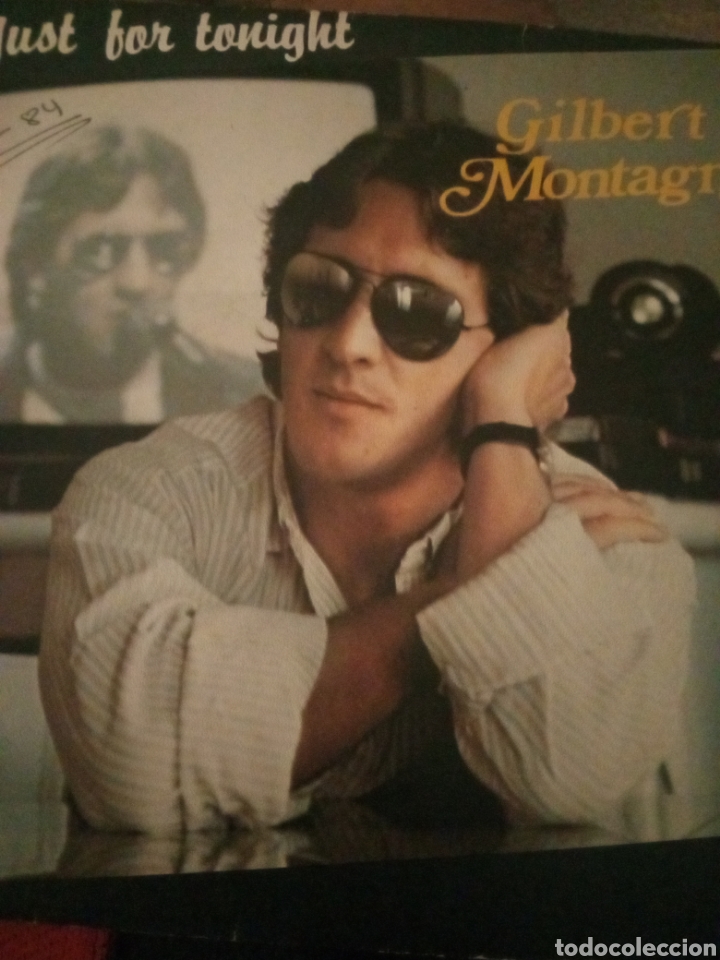 Discos de vinilo: Vinilo single Gilbert Montagne &rdquo;just for tonight&rdquo; - Foto 1