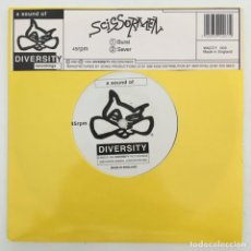 Discos de vinilo: SCISSORMEN ‎– BURST, UK 1995 DIVERSITY RECORDINGS