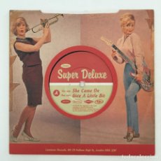 Discos de vinilo: SUPER DELUXE ‎– SHE CAME ON, PROMO, UK 1996 LUMINOUS RECORDS