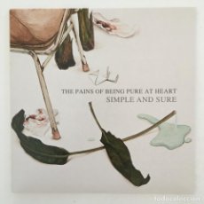 Discos de vinilo: THE PAINS OF BEING PURE AT HEART ‎– SIMPLE AND SURE, US 2014 SLUMBERLAND RECORDS