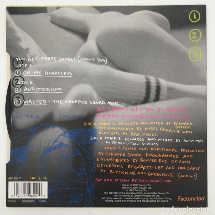 Discos de vinilo: Hopper ‎– Oh My Heartless, UK 1997 Factory Too - Foto 2 - 275170118