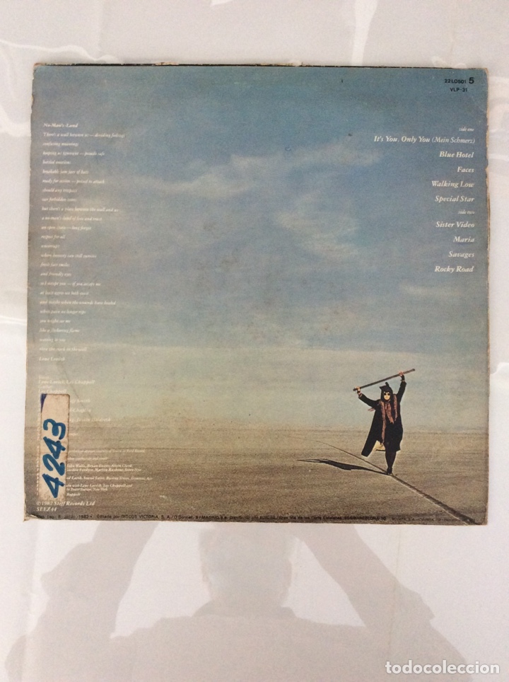 Discos de vinilo: Man&rsquo;s land . Lene lovich - Foto 2