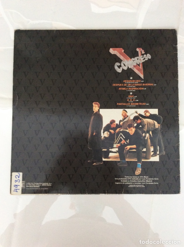 Discos de vinilo: V Congreso. Desaparecidos - Foto 2