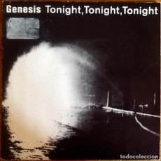 Discos de vinilo: GENESIS : TONIGHT TONIGHT TONIGHT [VIRGIN - UK 1987] 7”. Lote 275199868