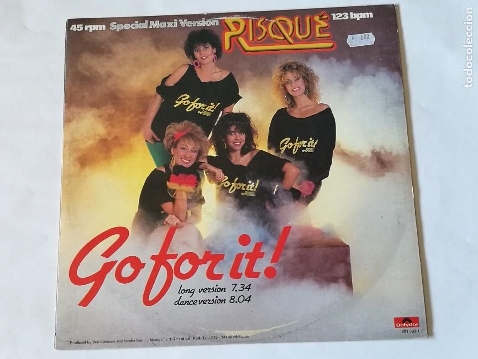 Discos de vinilo: Risqu&eacute; - Go For It! - 1984 - Foto 2